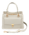 Gun Tote'n Mamas Large Satchel Cross-Body Bag, Bone Cowhide