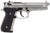 Beretta 92FS Inox Full Size Frame 9mm 10rd,4.90" Satin Steel Barrel, Satin Stainless Steel Serrated Slide, Satin Anodized Aluminum Frame, Black Stippled Rubber Grip