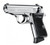 Walther PPK/S .22 L.R. 3" Barrel Nickel 10 Round, 1 Mag
