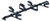Big Sky Racks UTG Sky Bar Gun Rack Double Gun
