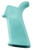 Hogue OverMolded Beavertail Cobblestone Aqua Blue Rubber  Grip for AR-15, M16