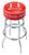 Hornady Reloading Bench Stool Chrome Red Chromed Steel Vinyl