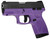 Taurus G2S Compact Frame 9mm 3.26" Barrel, Matte Black Serrated Slide, Dark Purple Polymer Frame w/Picatinny Rail & Polymer Grip, 7 Rd
