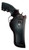 Gunmate Hip Holster Fits Belt Width up to 2" Size 28 Black Synthetic