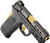 Smith & Wesson M&P Shield EZ M2.0 Performance Center 380 ACP, 3.8" Gold Barrel, Black Frame and Slide, 8rd