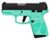 Taurus G2S, 9mm, 3.26" Barrel, 7rd, Black Slide, Cyan
