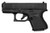 Glock G26 Gen5 9mm, 3.43" Barrel, Fixed Sights, 10rd