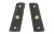 Wilson Combat Grips, Full-Size, Black G10, Starburst Pattern, Flat Bottom