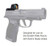 Sig Sauer Romeo Zero Micro Open Reflex Sight, 6 MOA, Black