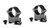 Hawke Professional Steel Ring Mounts 30mm, High, With Lever (Fitted) & Nut 