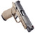 Wilson Combat WCP320 9mm, 4.70" Barrel, FO Sights, WC Grip Module, Tan, 17rd