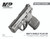 Smith & Wesson M&P9 Shield Plus Micro Compact 9mm, 3.1" Barrel, Armornite Finish, Black, Tritium Night Sights, Optics Ready, 13536, 10rd