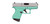 Glock G43X 9mm, 3.41" Barrel, Fixed Sights, Robin Egg Blue, 10rd