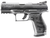 Walther Q4 SF OR 9mm, 4" Barrel, Contrast Sights, Black, 10rd
