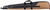 Bulldog Superior Shotgun Case made of Water-Resistant Nylon with Tan Finish & Black Trim, Tricot Lining, Heavy Duty Zipper & Velcro Accessory Pocket 52" L