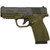 Bersa BPCC 9mm, 3.3" Barrel, Olive Drab Green, 8rd