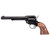 Heritage Rough Rider 22 LR, 6.5" Barrel, Engraved Wood Grip, Black, 6rd