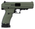 Hi-Point JHP .45 ACP, 4.5" Barrel, Olive Drab Green, Fixed Sights, Manual Safety, 9rd