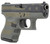Glock G26 Gen3 9mm, 3.43" Barrel, Fixed Sights, Overall Operator Flag Cerakote Finish, 10rd