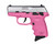 SCCY Industries CPX-4 .380 ACP, 2.96" Barrel, Pink Frame, Stainless Steel Slide, Manual Thumb Safety, 10rd