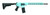 Ruger AR-556 .223/5.56, 18" Barrel, M-LOK Rail, MOE SL Collapsible Stock, Magpul MOE Grip, Turquoise, 30rd