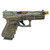 Glock 19 AUS Gen 3 9mm, 4.60" Threaded Barrel, "Viking Engraved Colonial Brown", 15rd