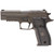 Sig P226 Legion SAO 9mm, 4.4" Barrel, Legion Gray, Optic Ready, Manual Thumb Safety, Black G10 Grips, Night Sights, 15rd