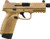 FN 545 Tactical .45 ACP, 4.71" Barrel, FDE, Suppressor Height Night Sights, 15/18rd