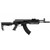 Crosman AK1 CO2 Rifle 4.5mm BB, 430 FPS, 16.5" Barrel, Plastic Stock, Plastic Grip, 28rd