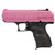 Hi-Point C9 9mm, 3.50" Black Steel Barrel, Hydro-Dipped Pink Sparkle Serrated Slide, Black Frame and Grips, 8rd