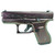 Glock 42 Custom "Shimmering Razorback" 380 ACP, 3.25" Barrel, 6rd