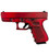 Glock 19 Gen 3 Custom "Distressed Red Slide and Grip" 9mm, 4.02" Barrel, 15rd