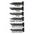 Templar Knife Slim Aluminum Come And Take It Dagger Serrated Black D2