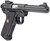 Ruger Mark IV Target 22 LR, 5.5" Barrel, Black, Bull Barrel, California Compliant,10rd