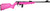 Rossi RB22 22 LR, 16" Barrel, Black, Pink Synthetic, Fiber Optic Sights, 10rd