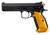 CZ 75 Tactical Sport 2 40 Smith & Wesson, 5.2" Barrel, Orange Grips, Black Frame, 17rd