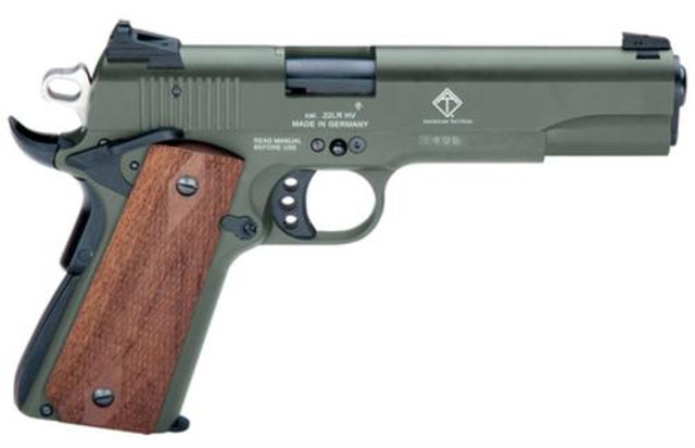 GSG M1911 HGA .22Lr 5" BL Wdgp 10Rd OD Green