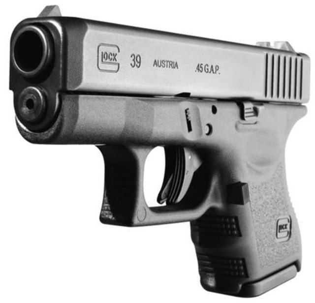 Glock G39 .45 GAP, Fixed Sights, 6rd Mags
