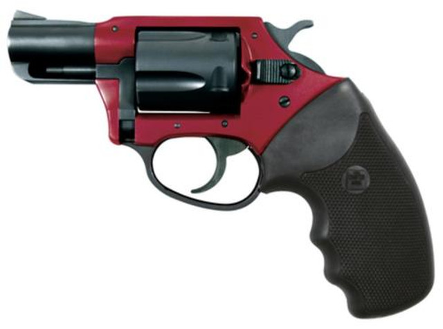Charter Arms Undercover Lite, .38 Special +P, 2" Barrel, 5rd, Black/Red