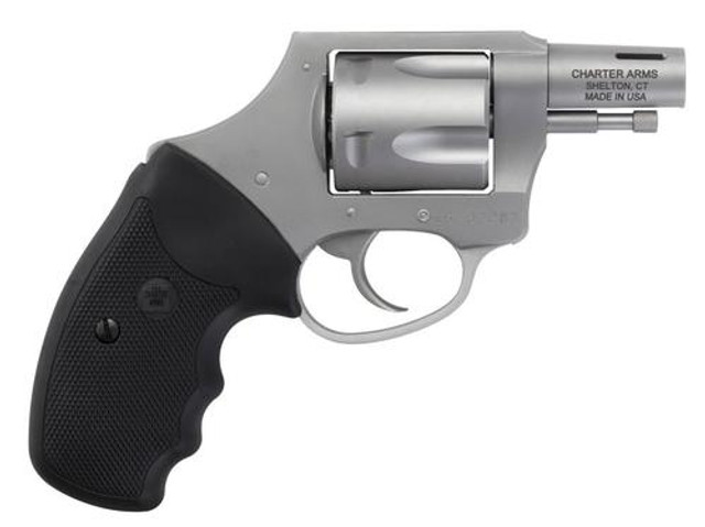 Charter Arms Boomer .44 Special, Double Action, 2", 5rd, Black Rubber Grip, SS