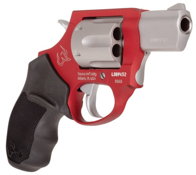 Taurus 856 Ultra Lite, .38 Special, 2" Barrel, 6rd, Burnt Orange Frame, Stainless Cylinder/Barrel