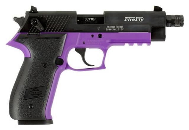 GSG Firefly, .22 LR, 4.9" Barrel, 10rd, Purple Frame