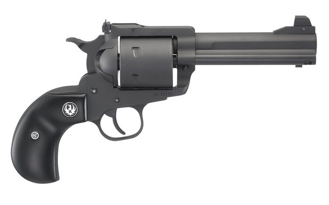 Ruger Blackhawk Birds Head Wiley Clapp 45 Colt/45 ACP, 4" Barrel, Matte Black, 2 Cylinders, 6rd