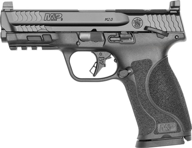 Smith & Wesson M&P 2.0 OR 9mm, 4.25" Barrel, Thumb Safety, Black, 17rd