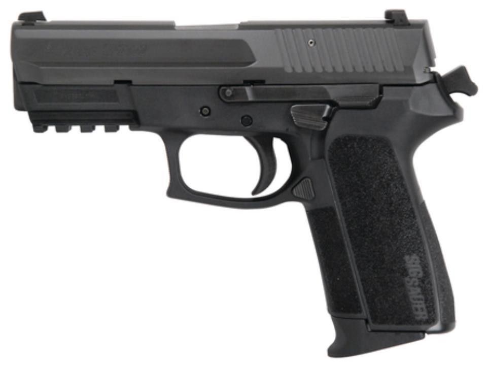 Sig P250 Compact 357sig 39 Barrel Siglite Night Sights Black Nitron Slide Finish 9rd Ma 1755