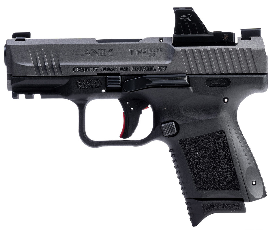 Canik TP9 Elite SC 9mm, 3.5" Barrel, Matte Black, MECANIK M01, 3 Dot