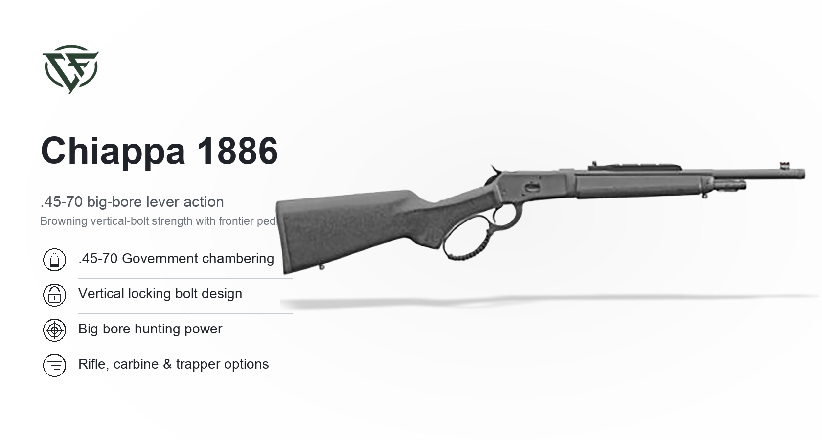 Chiappa 1886 for Sale — .45-70 Lever-Action Rifle | Impact Guns