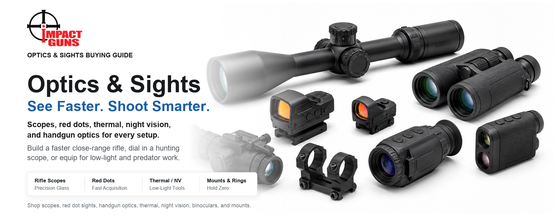 Optics for Sale | Scopes, Red Dots, Thermal & Night Vision | Impact Guns - Page 46