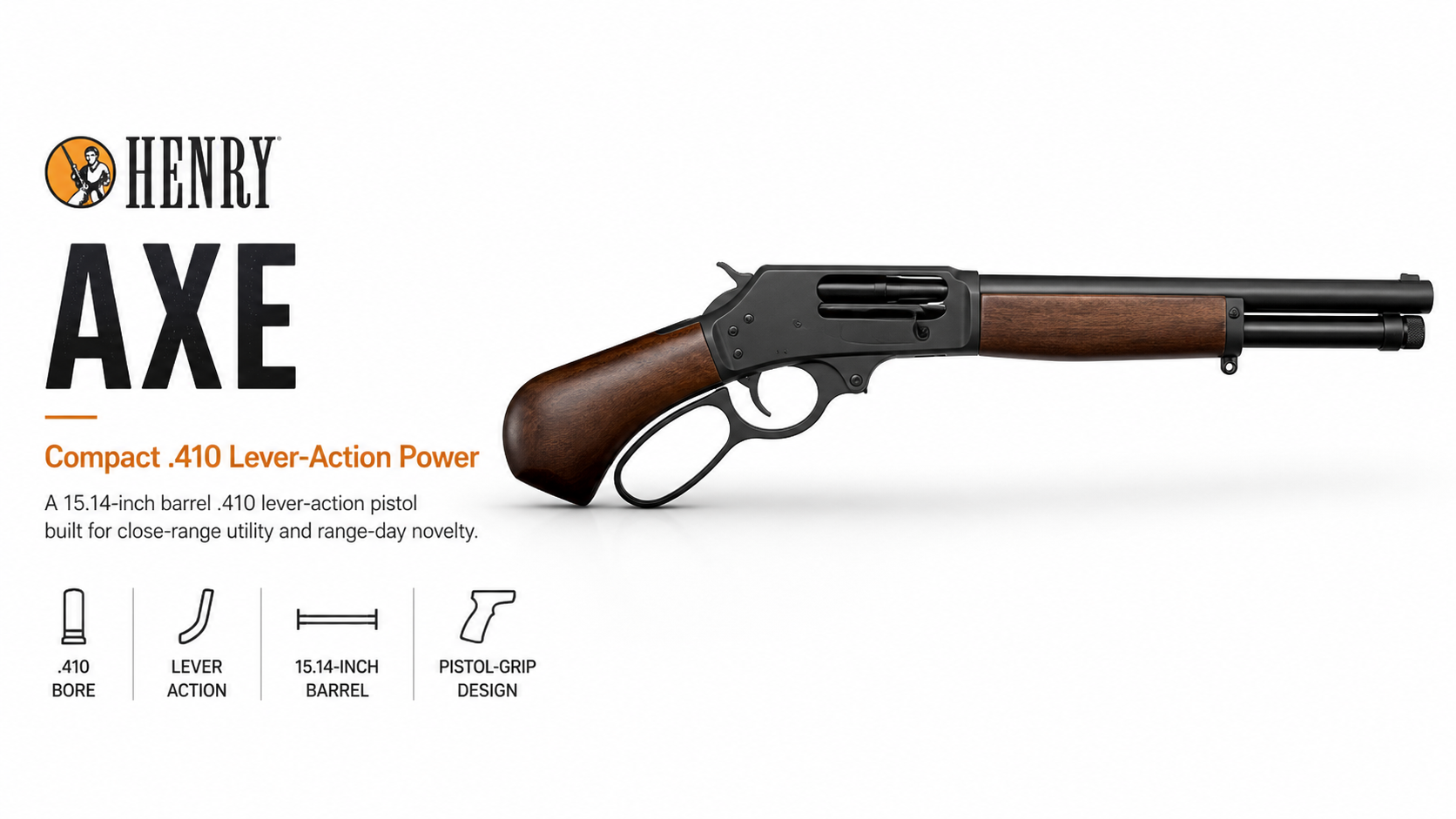 Henry Axe for Sale — .410 Bore Lever-Action Pistol | Impact Guns