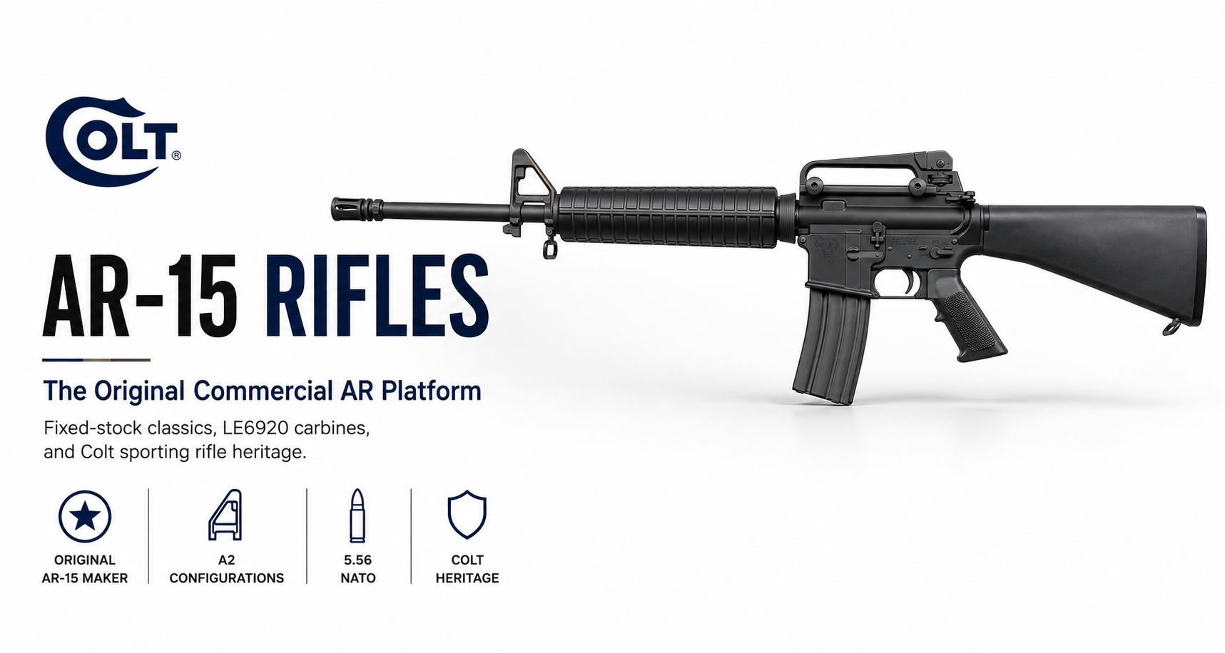 Colt AR-15 for Sale — Civilian Sporting Rifles | Impact Guns